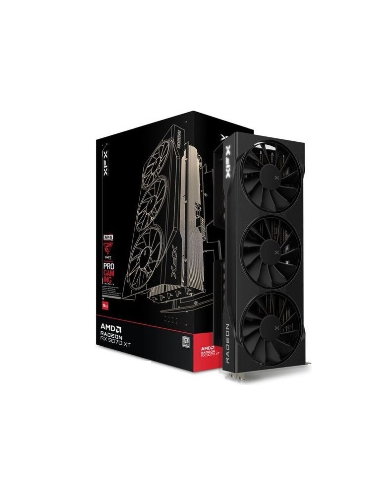 XFX Radeon RX 9070XT SWIFT Gaming 16GB - 16GB GDDR6, 1x HDMI, 3x DP