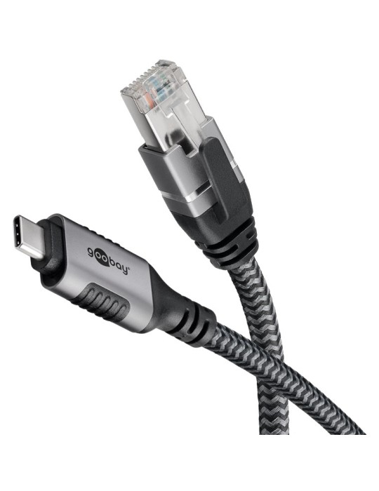 Goobay Ethernet-Kabel USB-C™ 3.1 auf RJ45, 15 m