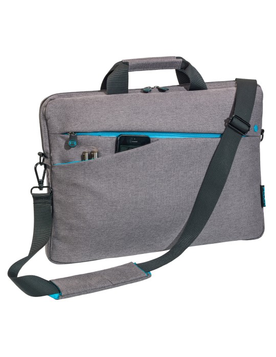 PEDEA Notebook Tasche "Fashion" für Geräte bis 15,6" (39,6cm) , grau