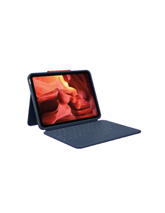 Logitech Rugged Combo 4 Tastaturschutzhülle für iPad (10. Gen.) - CLASSIC BLUE