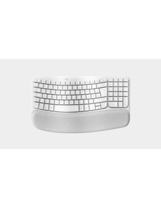 Logitech Wave Keys for Mac Tastatur, Weiß