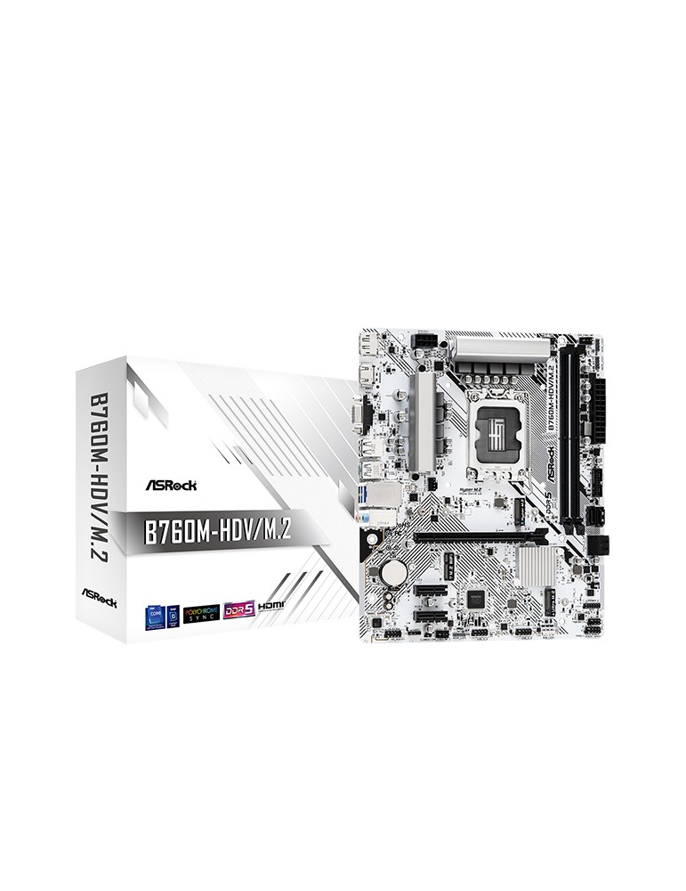 ASRock B760M-HDV/M.2 Mainboard