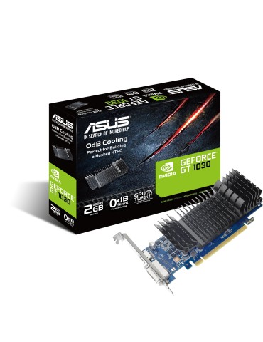 ASUS GeForce GT 1030, GT1030-SL-2G-BRK, 2GB GDDR5, DVI, HDMI