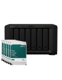 Synology DS1621+ 96TB Plus HDD NAS-Bundle NAS inkl. 6x 16TB Synology Plus HDD 3.5 Zoll SATA Festplatte
