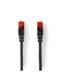 Nedis CAT6-Netzwerkkabel - RJ45 Stecker | RJ45 Stecker | U/UTP | 30.0 m | Aussenbereich | Rund | PE | Schwarz | Label
