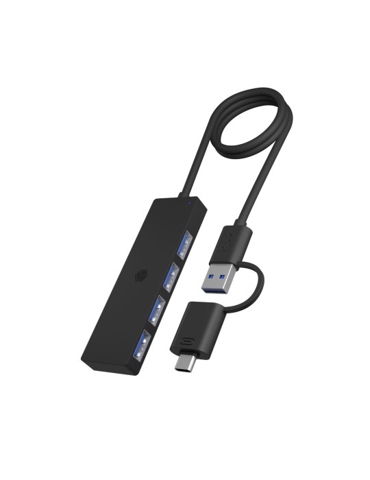 ICY BOX IB-HUB1424-C3 - mit USB 3.2 Gen 1 Type-C® und Type-A