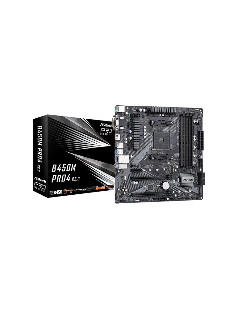 ASRock B450M Pro4 R2.0 Mainboard