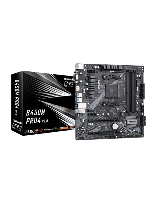 ASRock B450M Pro4 R2.0 Mainboard