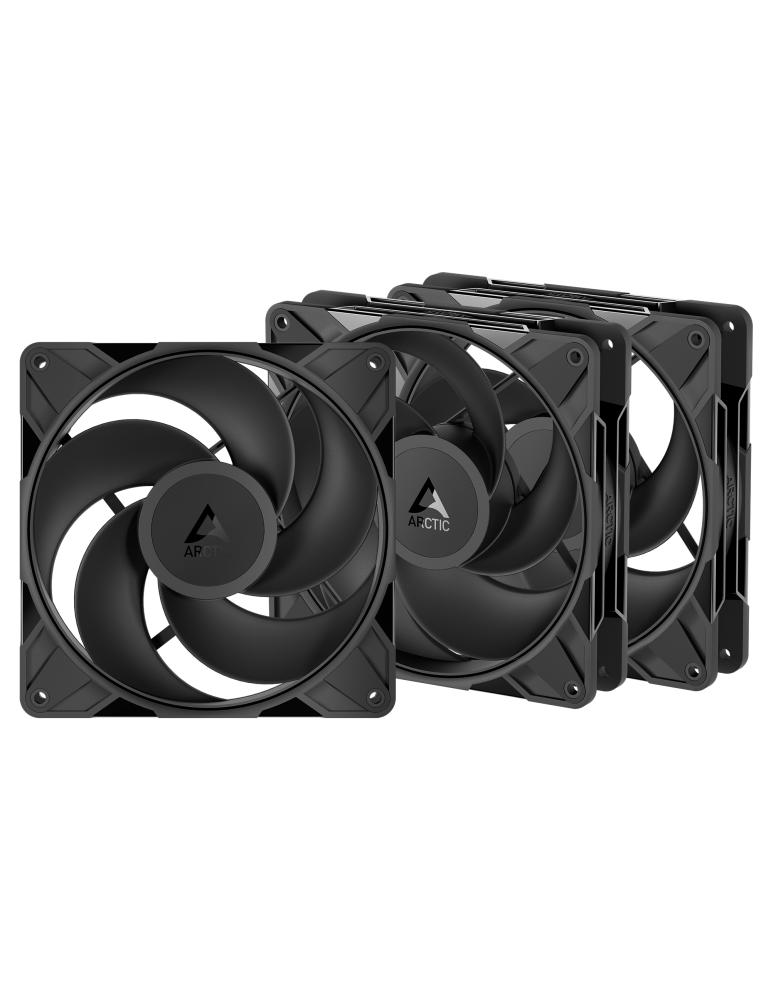 ARCTIC P14 PRO Reverse schwarz 3er-Pack | Gehäuselüfter