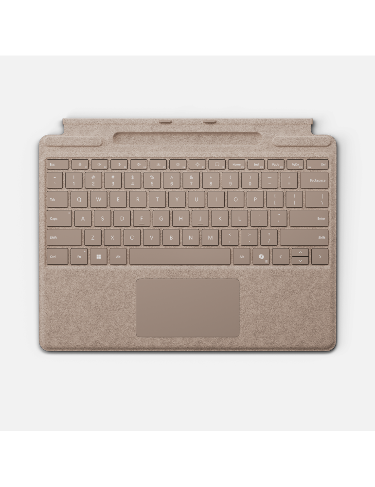 Microsoft Surface Pro Keyboard mit Stiftaufbewahrung - sand