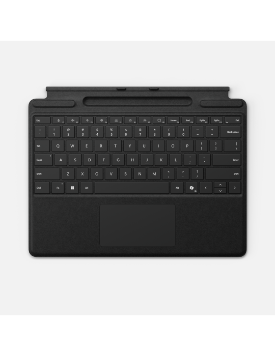 Microsoft Surface Pro Keyboard mit Stiftaufbewahrung - schwarz