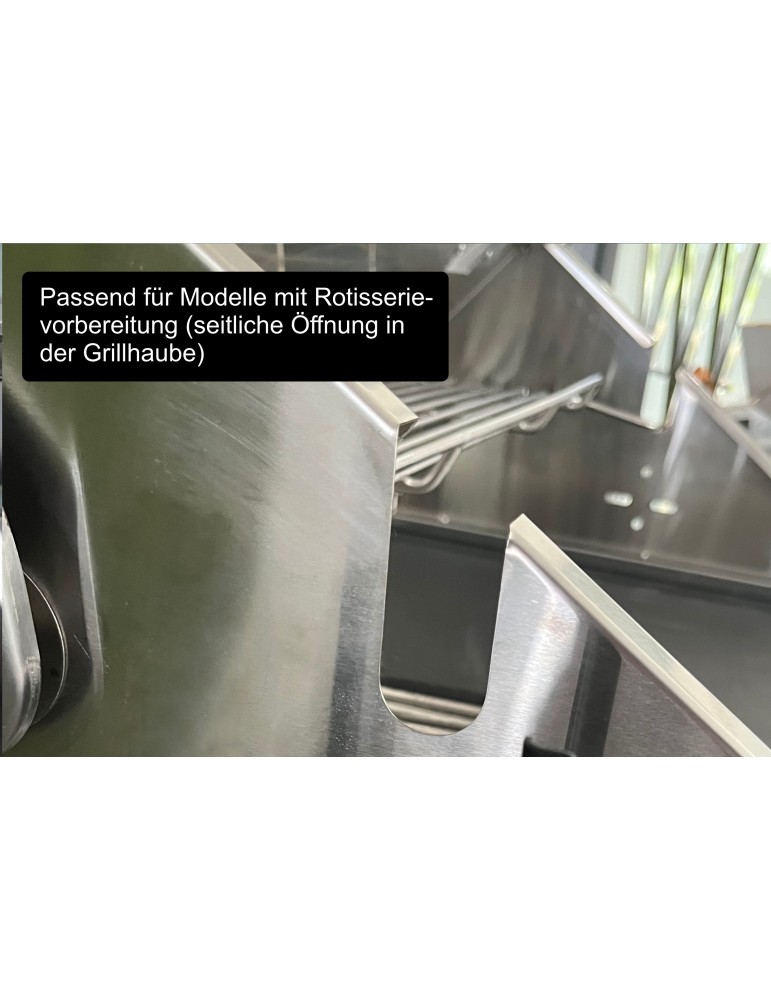 Rotisserie – elektrisches Drehspieß‑Set für Grill & Feuerschale