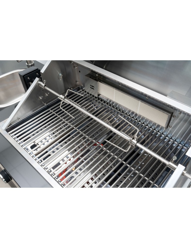 Rotisserie – elektrisches Drehspieß‑Set für Grill & Feuerschale