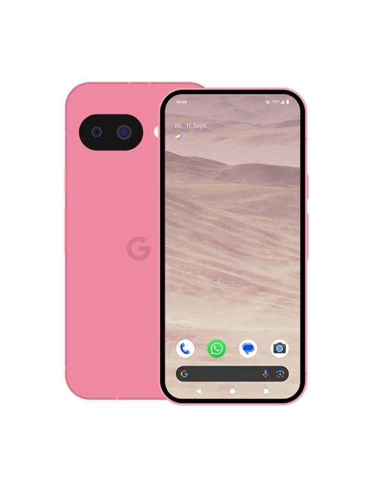 Google Pixel 9a 128GB Peony 16cm (6,3") OLED Display, Android 15 / Pixel UI, 48MP Dual-Kamera