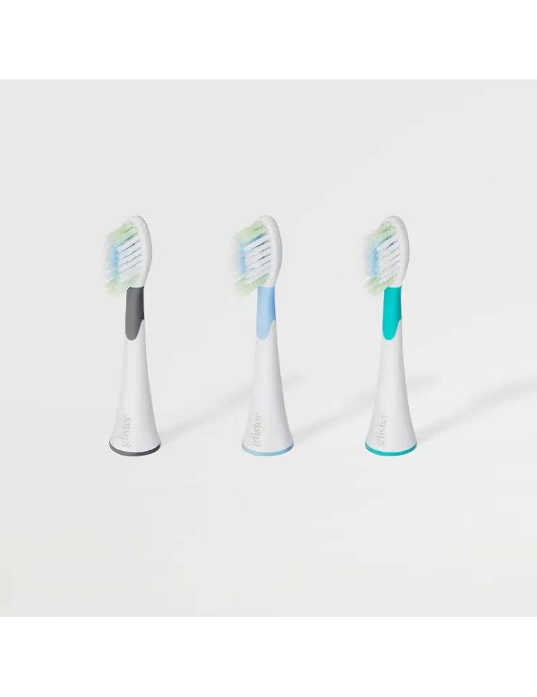 Ersatzbürstenköpfe für Glister™ Elektrische Zahnbürste mit Mehrfachwirkung