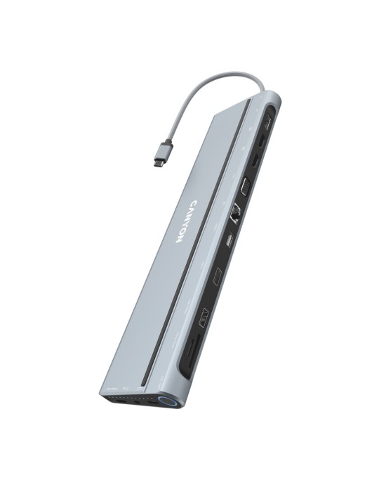 Canyon Hub DS-90 14-in-1 USB-C Space Grau (CNS-HDS90)