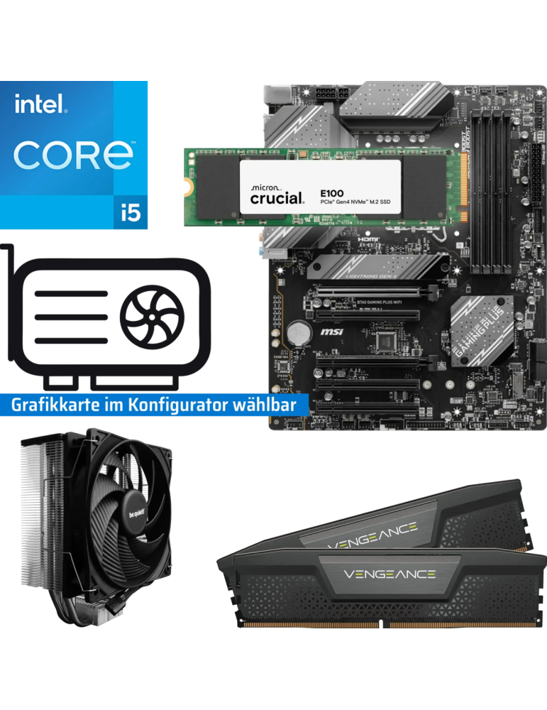 PC Aufrüstkit Entry Gaming PC IO133
