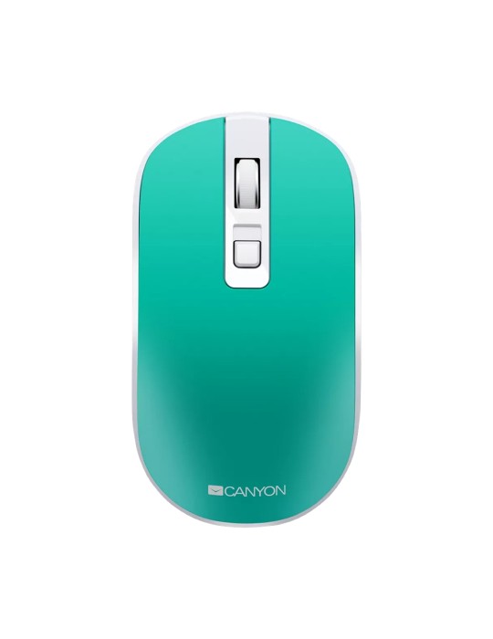 Canyon MW-18 Kabellose wiederaufladbare Maus mit geräuschlosen Tasten, Drahtlose 2,4-GHz-Verbindung über USB-Empfänger