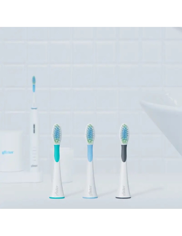 Ersatzbürstenköpfe für Glister™ Elektrische Zahnbürste mit Mehrfachwirkung