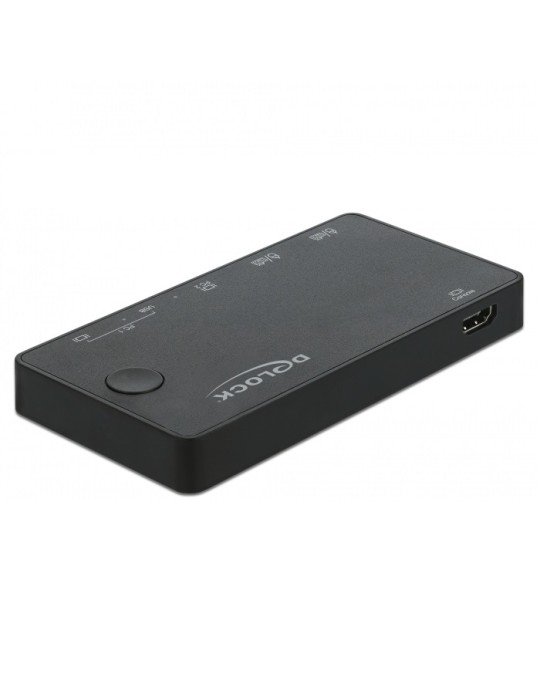 Delock HDMI / USB-C™ KVM Switch 4K 60 Hz mit USB 2.0