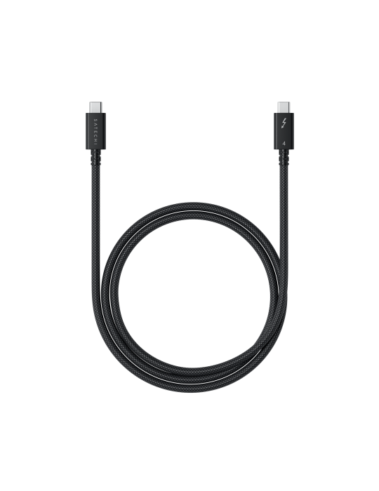 Satechi Thunderbolt 4 Pro Cable, Länge: 1 Meter Datenübertragung von bis zu 40 Gbit/s, Ladeleistung von bis zu 240W, Unterstützt