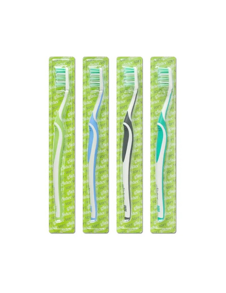Weiche Zahnbürste mit Mehrfachwirkung Glister™