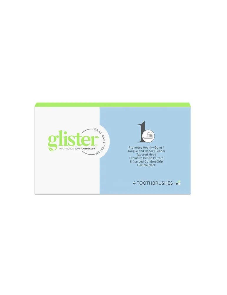 Weiche Zahnbürste mit Mehrfachwirkung Glister™