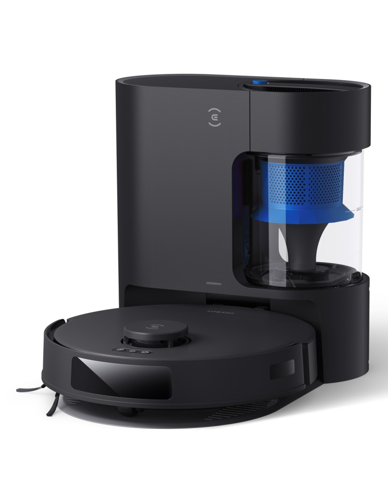 ECOVACS DEEBOT N20 PRO PLUS Schwarz Saug-Wisch-Roboter mit Absaugstation