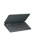 LOGITECH Keys-To-Go 2 für iPad, iPhone, Mac und Apple TV kabellose Tastatur Grafit