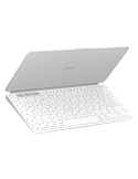 Logitech KEYS-TO-GO 2 Tastatur, Hellgrau
