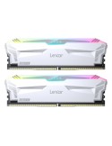Lexar ARES RGB Weiß 32GB Kit (2x16GB) DDR5-6400 DIMM, CL32-38-38-76, Intel XMP 3.0/AMD EXPO