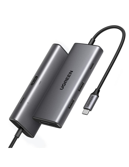 UGREEN Revodok Pro 107 USB C Dockingstation HDMI, 3x USB-A 3.2, 100W PD