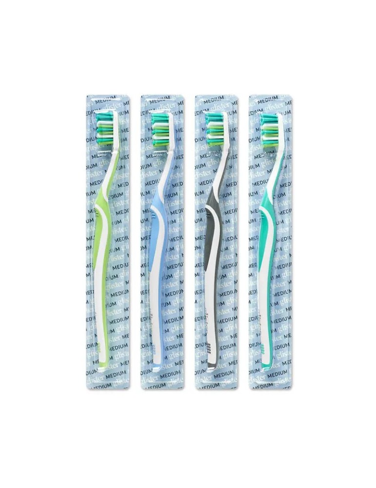 Zahnbürste Medium mit Mehrfachwirkung Glister™