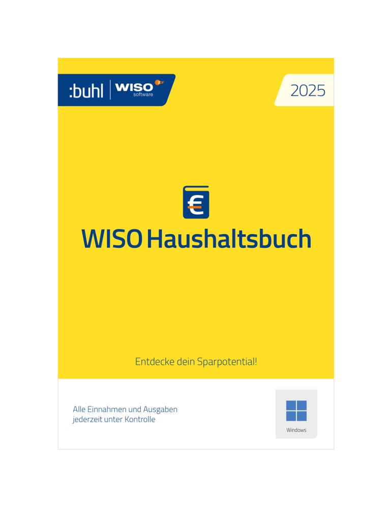 Buhl Data WISO Haushaltsbuch 2025