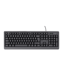 Trust Taro Tastatur, Kabelgebunden USB-Anschluss, Flüssigkeitsgeschützt