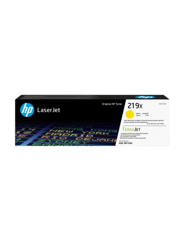 HP 219X (W2192X) Original LaserJet Tonerkartusche Gelb Kompatibilität: HP Color LaserJet Pro 3202 Modelle // HP Color LaserJet P