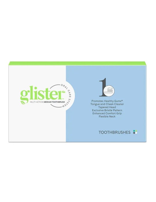 Zahnbürste Medium mit Mehrfachwirkung Glister™
