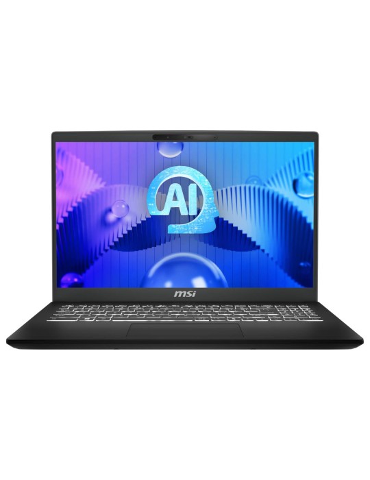 MSI Modern 15 H AI C1MG-081 - 15,6" FHD Display, Intel Core Ultra 7 155H, 16GB DDR5 RAM, 512GB SSD, Windows 11 Home