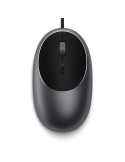 Satechi C1 USB-C Wired Mouse, Kabelgebunden USB-C-Anschluss, Max. 3200dpi Auflösung