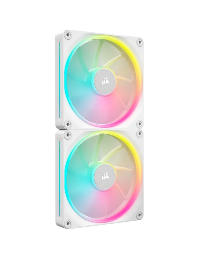 CORSAIR iCUE LINK LX140 RGB White 2er-Pack | 140mm Gehäuselüfter