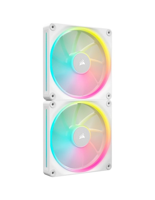 CORSAIR iCUE LINK LX140 RGB White 2er-Pack | 140mm Gehäuselüfter