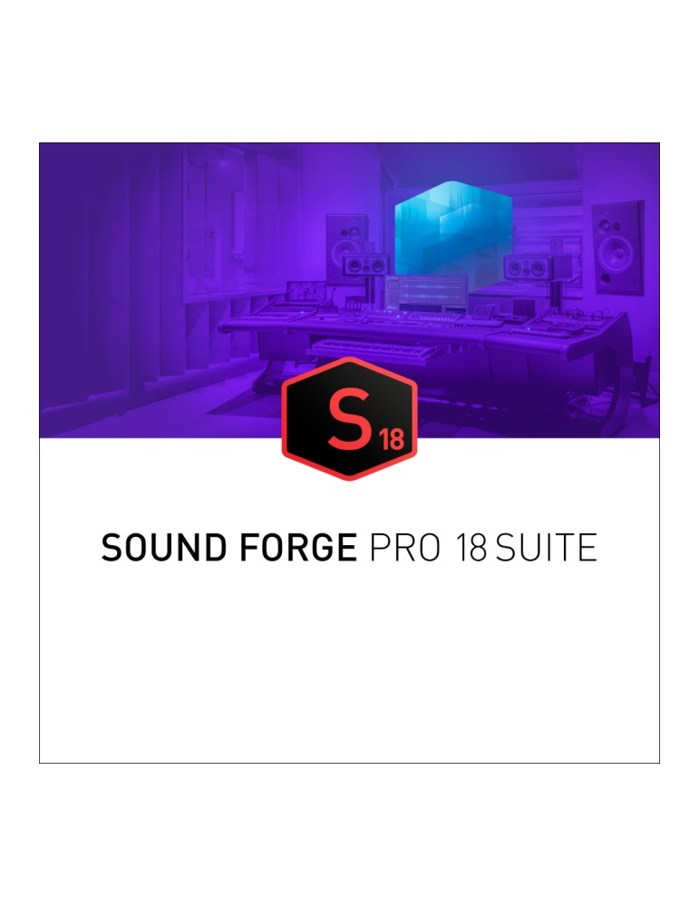 MAGIX SOUND FORGE Pro 18 Suite