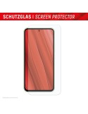 Displex Panzerglas + Schutzhülle für Samsung A55 , Schmutzabweisend, Kratzresistent, Schockresistent, Stoßfest, Transparent