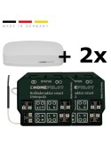 Bundle HomePilot Gateway + 2x Rollladenaktor smart Unterputz