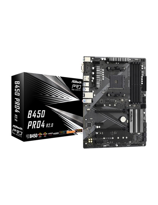 ASRock B450 Pro4 R2.0 Mainboard