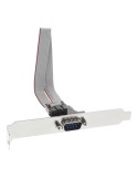 InLine® Serielles Slotblech 9-pol Stecker an 10-pol Buchsenleiste, 1:1, 0,25m