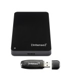 Intenso Memory Case 5TB inkl. Rainbow Line 16GB Bundle mit externer Festplatte und USB-Stick, Typ-A 2.0