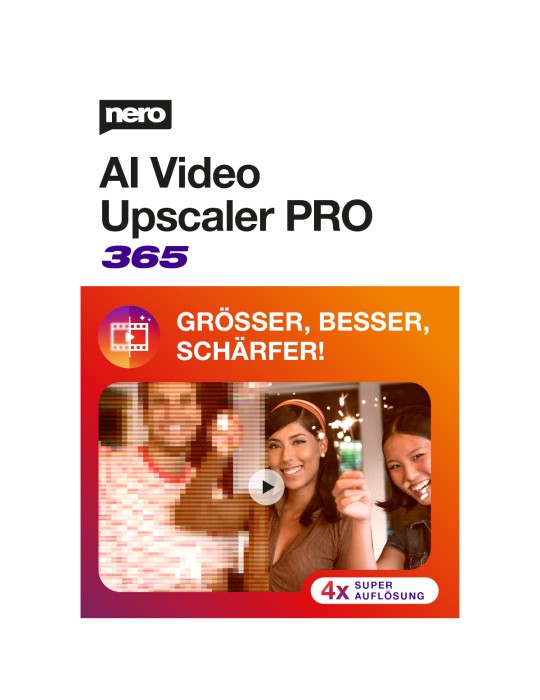 Nero AI Video Upscaler Pro 365