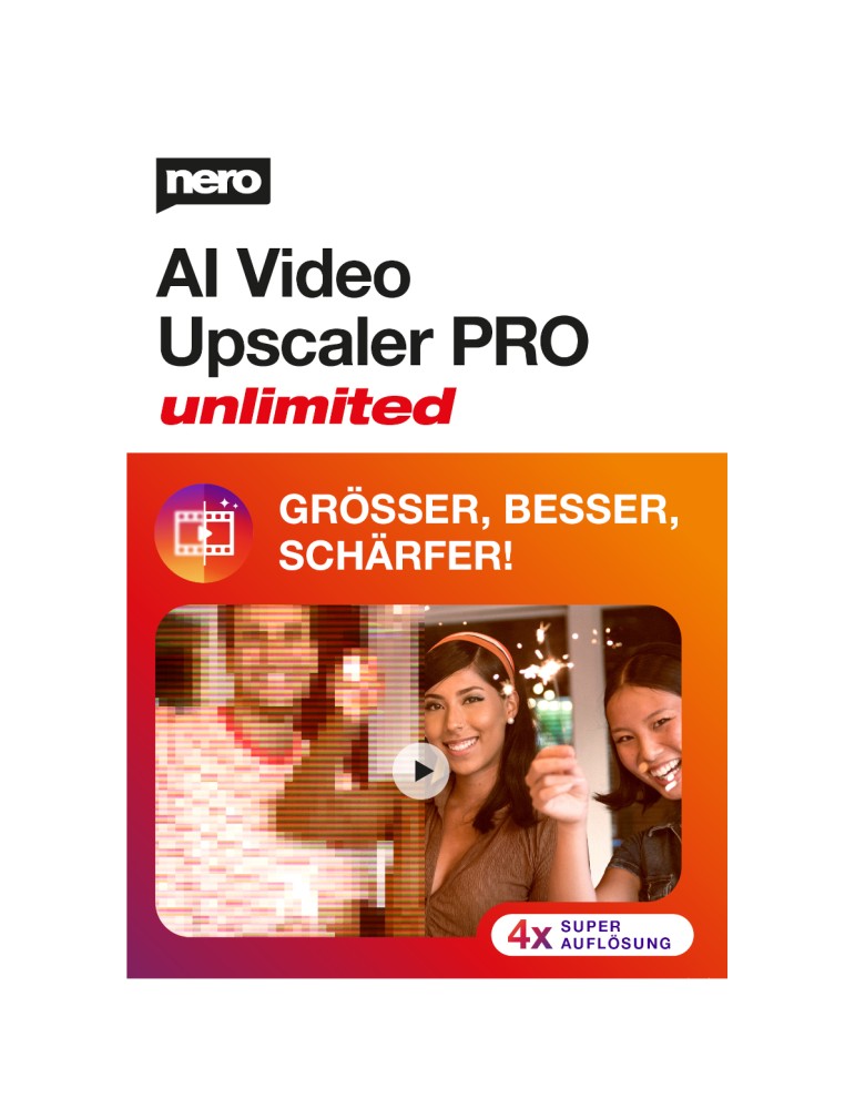 Nero AI Video Upscaler Pro Unlimited