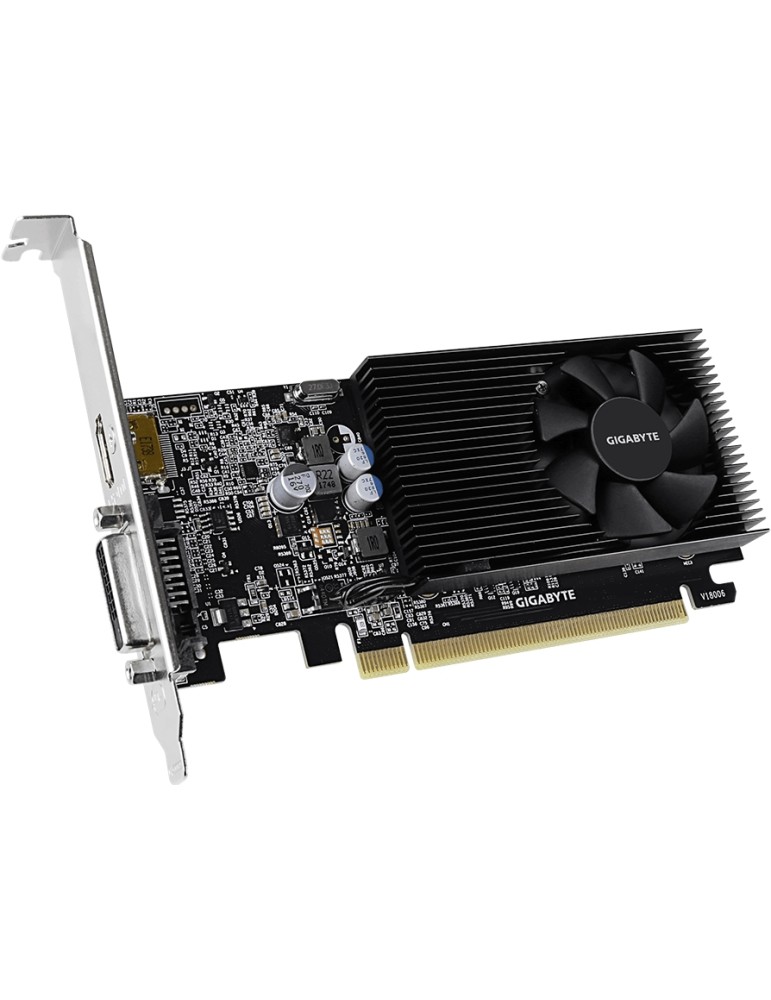Gigabyte GeForce GT 1030 Low Profile D4 2G 2GB DDR4 Grafikkarte - DVI/HDMI